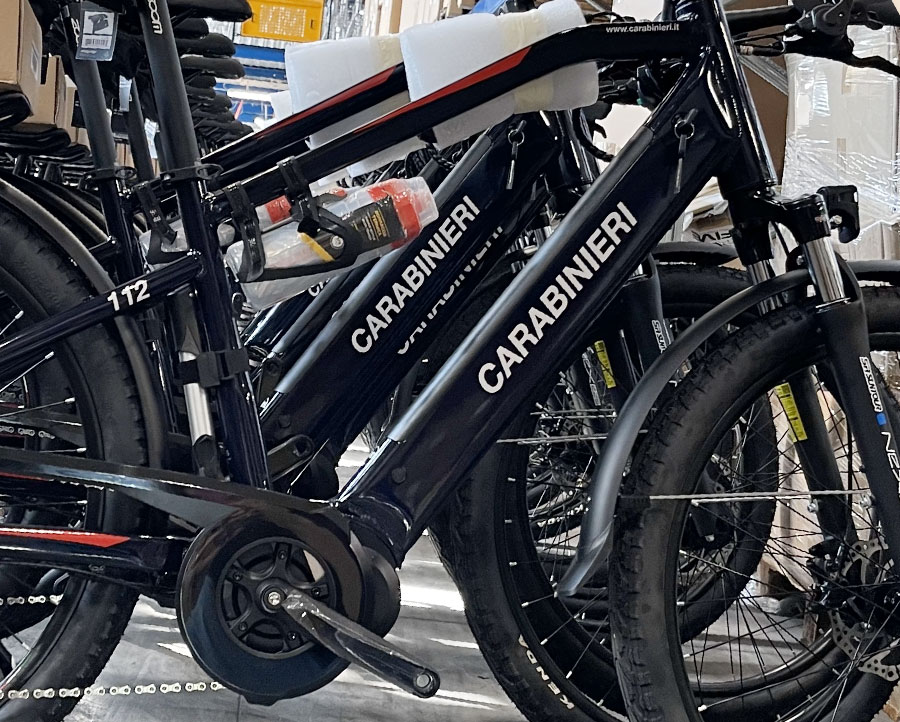 e-bike carabinieri